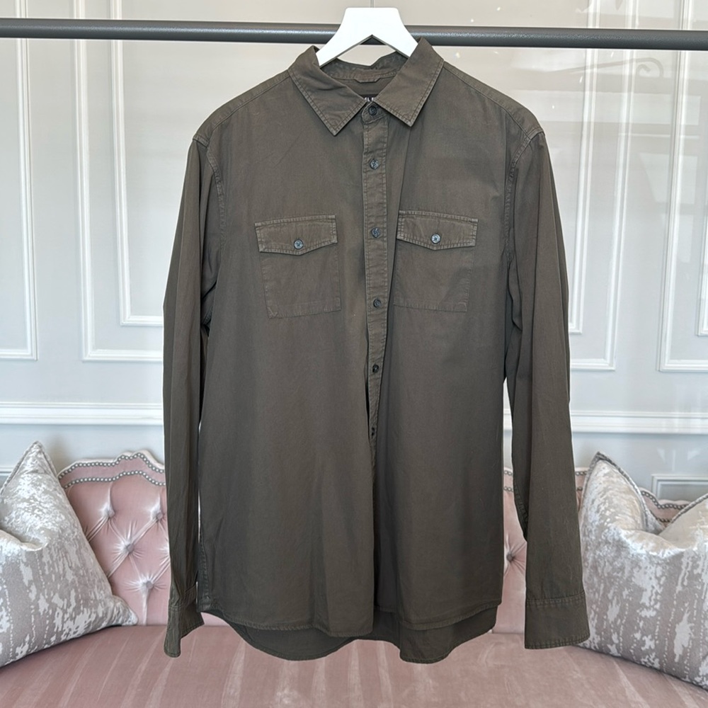 MICHAEL KORS MEN BUTTON DOWN SHIRT SIZE XL CLASSIC FIT